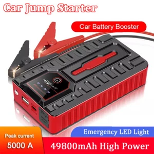 49800mAh Car Jump Starter 5000A Booster Jumper Power Bank Battery Charge - Picture 1 of 10