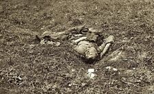 Battle of Antietam - Lone Dead Confederate Soldier 8x10 Civil War Photo 1862