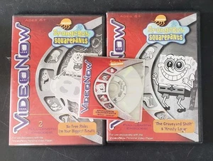 Spongebob Squarepants Nickelodeon Video Now - Lotto di 4 dischi - Tiger Electronics - Foto 1 di 5