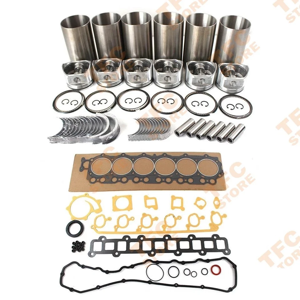 TB45 Overhaul Rebuild Kit for Nissan Engine Mitsubishi FG50K Forklift Parts - Image 1 of 1
