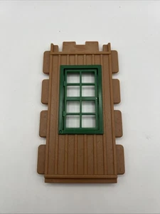 Vintage Playmobil Safari Station grün Fenster Wand Ersatzteil  - Bild 1 von 3