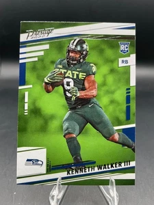 2022 Panini Prestige KENNETH WALKER III (RC) Rookie Card #314 SeaHawks Spartans - Picture 1 of 5