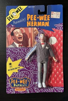 PEE WEE HERMAN (7) 6" Poseable Action Figures Matchbox 1988 Pee Wee’s Playhouse. - Image 1 of 4