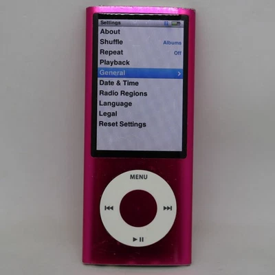 Apple iPod nano 5. Generation Rosa (8GB) MP3 Player / Kamera / vom Händler - Bild 1 von 4