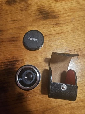 Vintage Vivitar Lens And Case - Image 1 of 4