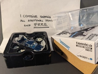 TLV TOMICA LV-N321b NISSAN TRUCK KING CAB LIMITED VINTAGE NEO Tomytec +protector - Image 1 of 4