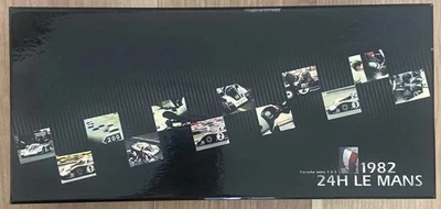 Minichamps 1982 24H Le Mans Set di 3 Porsche BOX 1:43 NEWS COLLECTION - Immagine 1 di 2