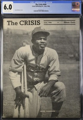 Junio 1946 The Crisis Magazine (NAACP) - HOF Jackie Robinson 1ª portada - 1 de 1 Foto 1 de 4