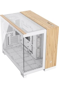 Corsair 2500X Mid-Tower Dual Chamber PC Case, White CC-9011266-WW - Picture 1 of 8