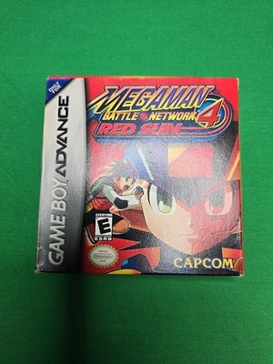 Mega Man Battle Network 4: Red Sun (Nintendo Game Boy Advance, 2004) - Image 1 of 3
