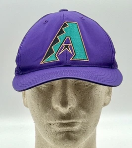 Vintage Arizona Diamondbacks Snapback Purple MLB Baseball Cap Pre Owned - Clean - Picture 1 of 7
