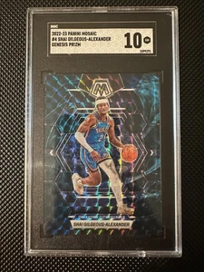 Shai Gilgeous-Alexander Genesis Mosaic Prizm SSP SGC 10 / PSA 10 #4 / 2022-2023 - Bild 1 von 2
