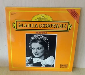 German Import MARIA CEBOTARI double album set 1910 - 1949 SUPER CLEAN ex+ - Foto 1 di 6