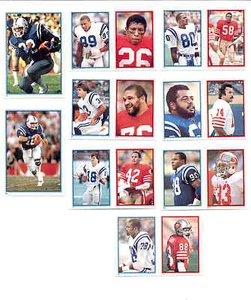 1985 Indianapolis Colts Sticker Set ROHN STARK ART SCHLICHTER RANDY MCMILLAN - Picture 1 of 1