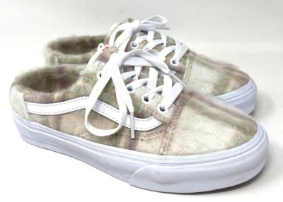 Zapatillas VANS Old Skool suaves a cuadros mula parte superior baja de lona para mujer talla 6 VN0A4P3Y98A Foto 1 de 4