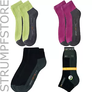 Calze sportive Camano Quarter donna uomo 2 paia PRO TEX funzione suola in spugna - Foto 1 di 10