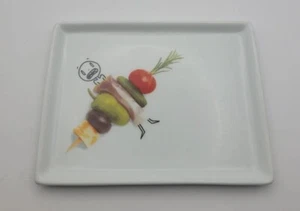 CB2 Crate And Barrel Oliver Bloody Mary Appetizer Snack Plate - Picture 1 of 3