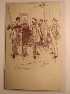 Mensur - Ins erste Gefecht - 1927 - Österreich Wien - Karte / Studentika - Picture 1 of 1