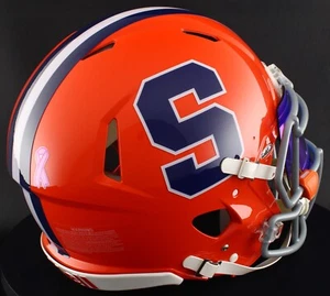 SYRACUSE ORANGE NCAA Riddell Speed Full Size REPLICA Football Helmet - Picture 1 of 10