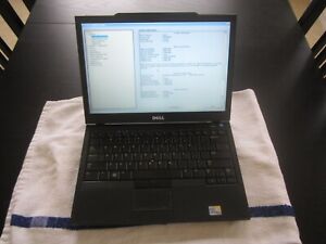 Dell LATITUDE E4300 Laptop 2.5GHz 4GBRAM NoHD BOOTStoBIOS SCREEN INTACT - PARTS