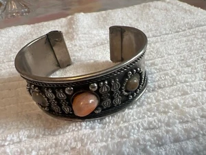 Metall Wikinger Silber Armband - Bild 1 von 5