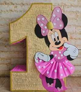 Piñata Minnie Mouse Numbers 1 - Picture 1 of 1