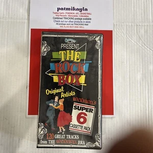 THE ROCK BOX ORIGINAL ARTISTS Rock n Roll 6 CASSETTE TAPES 120 SONGS CONCEPT - Picture 1 of 5