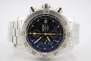 Breitling Avenger Skyland Code Yellow LTD Stainless Steel 45mm Watch A13380 - Picture 1 of 13