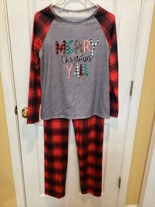 Pijama de Navidad Chicmatchy para mujer de 2 piezas talla pequeña - Imagen 1 de 3