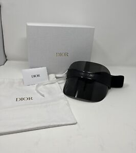 Christian Dior Visor Black with box and dustbag