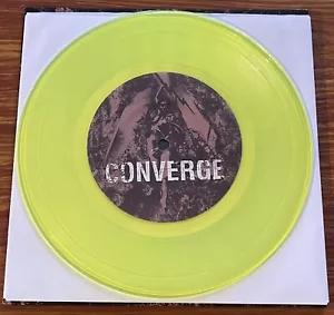 CONVERGE / NAPALM DEATH - 7" Yellow Fluorescent Vinyl EP - 2012 - Picture 1 of 4
