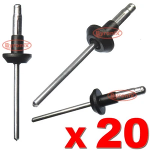 POP RIVETS FOR VOLVO BUMPER WHEEL SPLASHGUARD MUD FLAP HOUSING METAL ALUMINIUM - Picture 1 of 1
