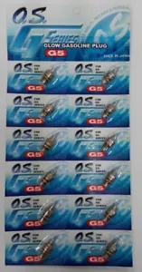 O.S. OS Engines Glow Gas Plug G5 GGT15 GGT10 OSMG2714 71655001 GG Series 12 Pack - Picture 1 of 5