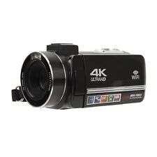 4K Video Camera 48MP 3.0 Inch Touch Screen 18x Digital Zoom WiFi Camcorder R BT5