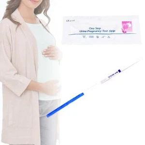 1-20X Prueba de Embarazo Tiras-Ultra Temprano 10miu HCG Prueba de Orina One-S 🥇 - Imagen 1 de 14
