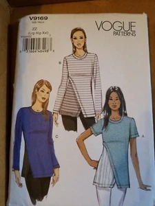 VOGUE PATTERN 9169 TOPS EASY MISSES SIZES Xsm-med, Lrg-Xxl UNCUT - Picture 1 of 4