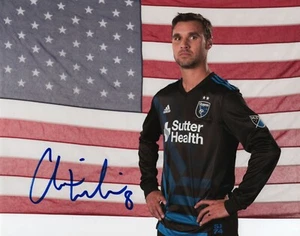 CHRIS WONDOLOWSKI Signed 8x10 Photo SAN JOSE EARTHQUAKES TEAM USA ALL TIME GOALS - Picture 1 of 1