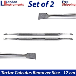 Pet Groomer Animal Tartar Remover Scaler Plaque Teeth Cleaning Dog De Scaler X2 - Picture 1 of 6
