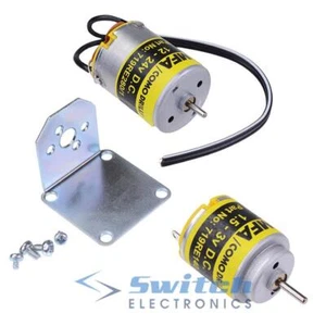3 Pole DC Electronic Motor with Bracket 1.5-24V Robot Model - Picture 1 of 17