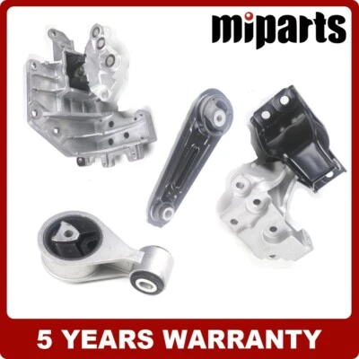 Engine and Auto Trans Mount Set 4PCS FIT FOR Nissan Rogue AWD 2.5L 2008-2013 - Image 1 of 4