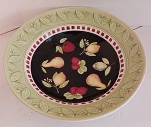 Debbie Mumm by Zak Design Ceramic Classic Fruit Bowl 14" - FREE SHIPPING - Picture 1 of 7