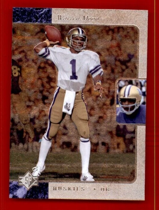 2013 SP Authentic 1996 SP #96SP138 Warren Moon. - Image 1 of 2