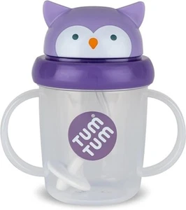 TUM TUM Tippy Up Free Flow Sippy Cup (No Valve), Sippy Cup for Toddlers, 200ml - Picture 1 of 5
