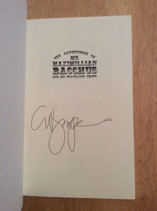 SIGNED - Clive Barker The Adventures of Mr Maximillian Bacchus PB 1st - Picture 1 of 10