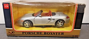 MotorMax Porsche Boxste Die Cast Model 1/24 Scale Silver 68028 Collector Edition - Picture 1 of 7