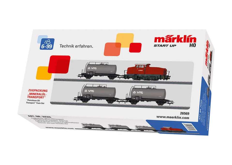 Märklin H0 Start Up 26569 Zugpackung "Mineralöltransport" Neu/OVP - Bild 1 von 1