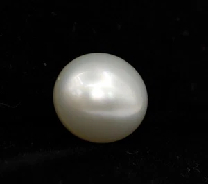 Untreated Uneven Shape 8.00 Ct Big Natural White Keshi Pearl Gemstone 11x8 mm - Picture 1 of 10