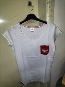 Damen T-Shirt Kurzarm Werbung Aperitif Campari Soda Milano Größe S - Bild 1 von 11