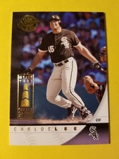 RARE CARLOS LEE * 4/5 * CHICAGO SUN-TIMES #86 CHICAGO WHITE SOX 2001 DONRUSS CLA