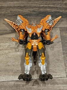 Transformers Age of Extinction Grimlock Dinosaur Tomy Hasbro 9" Flip Figure - Picture 1 of 2